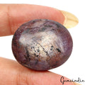 73.70 Ct Natural Star Ruby Cabochon 25x21x10mm Unheated Untreated Loose Gemstone