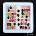 60Pcs Natural Tourmaline 4x3mm Oval Cut Multi Color Loose Gemstones Lot 10.00 Ct