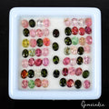 Tourmaline Loose Gemstone, Oval Cut, Multi Color — 4x3 mm, 10.00 Ct, Mozambique