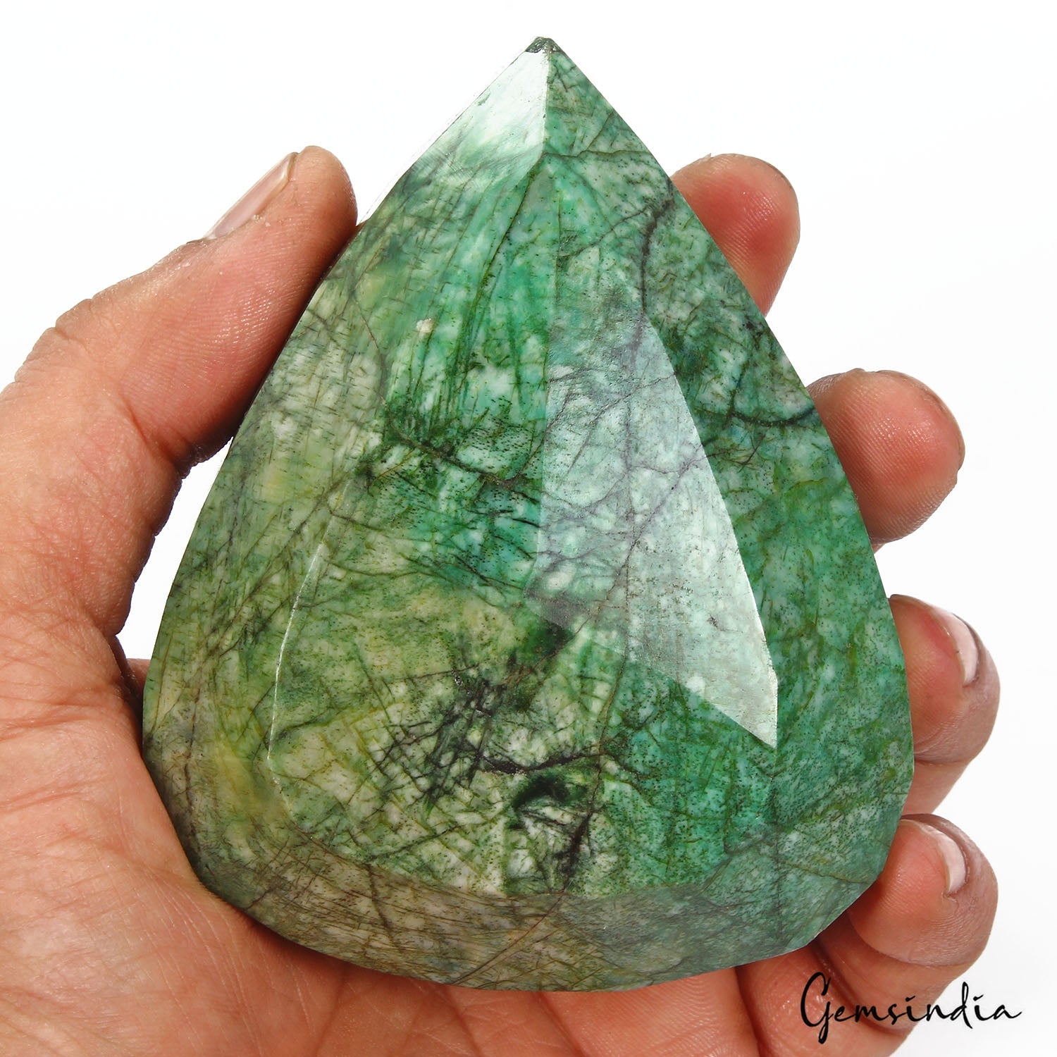 Certified 2585 Cts Natural Brazilian Huge Green Emerald Pear Cut Museum Size Gem
