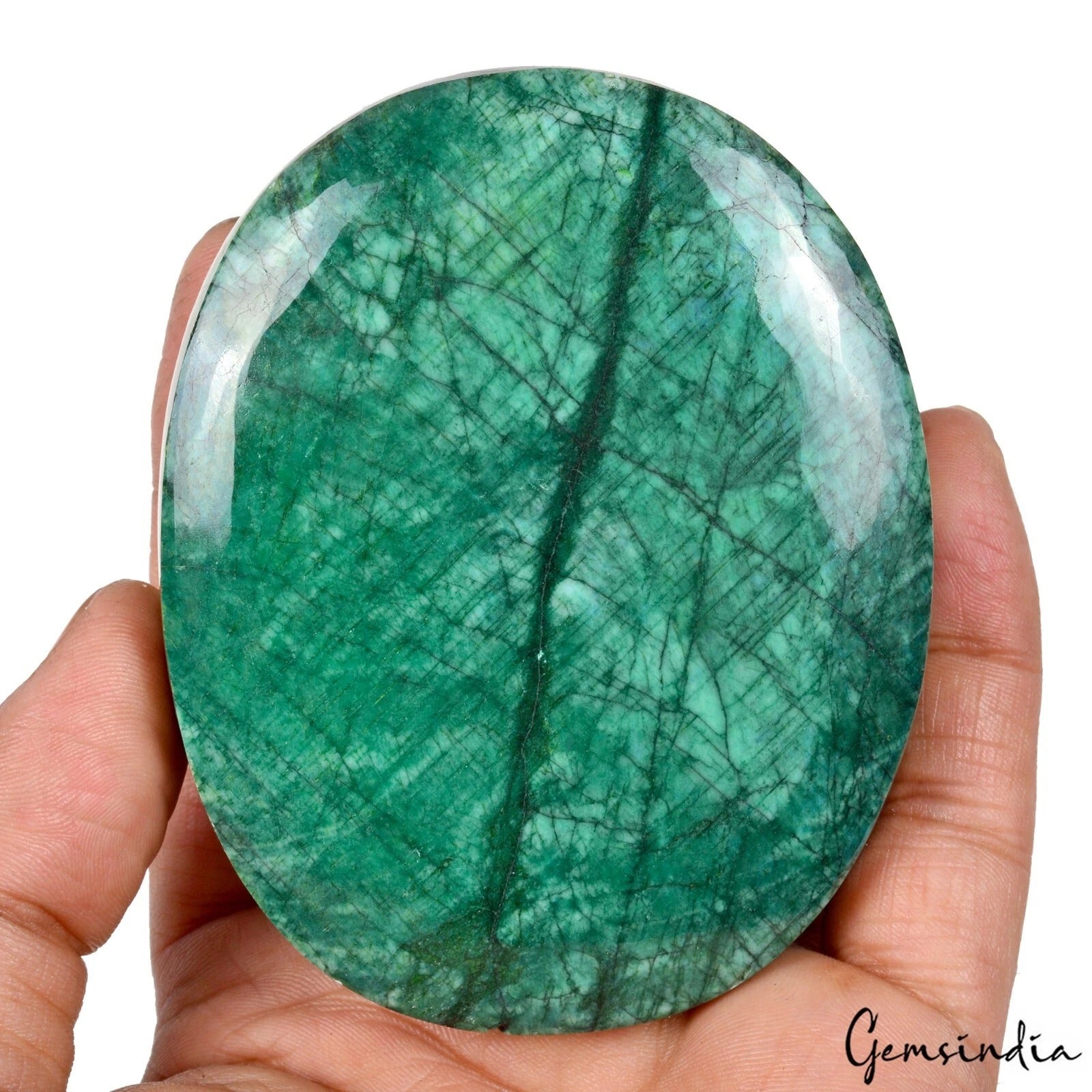 Certified 2230 Ct Natural Brazilian Green Emerald Oval Cab Huge Size Loose Gem