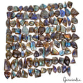 117Pcs Wholesale Lot Natural Multi Labradorite Mix Shape Cabochon Loose Gemstone