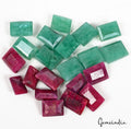 Ruby Lot, Loose Gemstone, Color Enhanced — 21 Pieces, 12mm to 15mm, 190 Ct, Brazil
