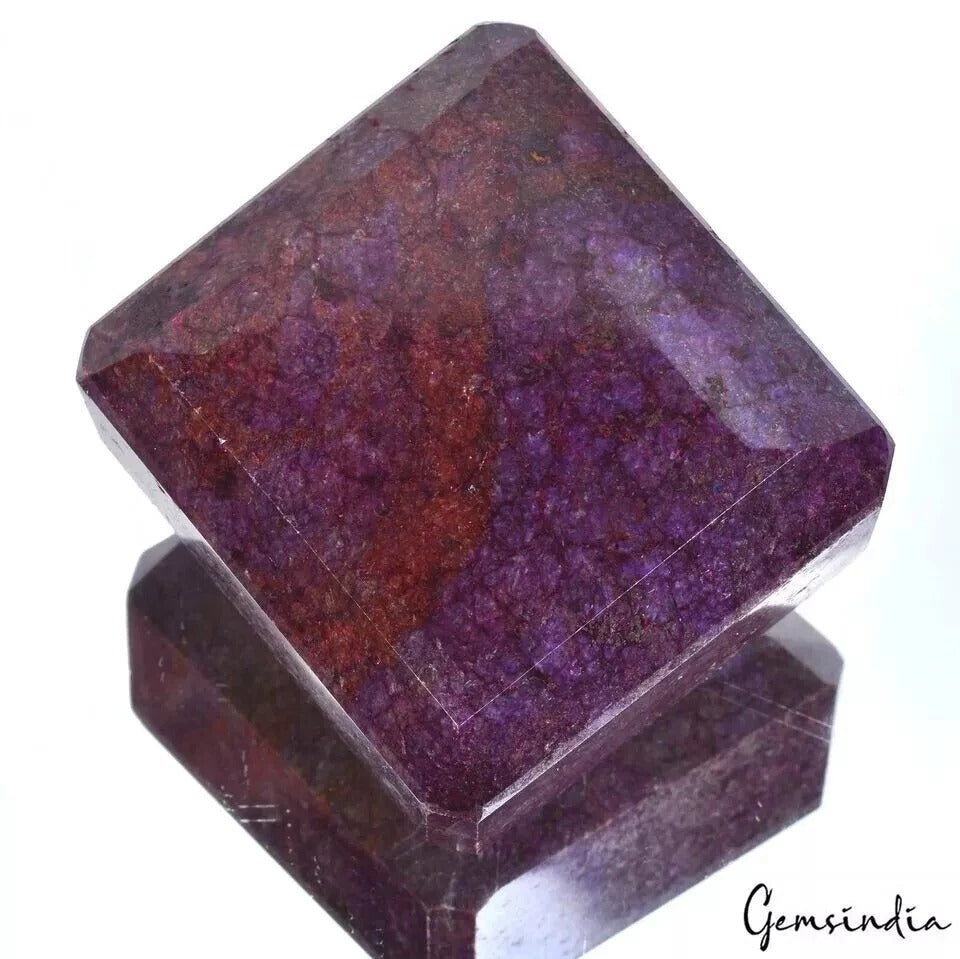 Ruby Loose Gemstone, Color Enhanced, Red — 76x72x46 mm, 3950 Ct, Madagascar