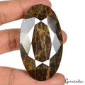 Sapphire Loose Gemstone, Untreated, Black — 68x38x18 mm, 500 Ct, Madagascar