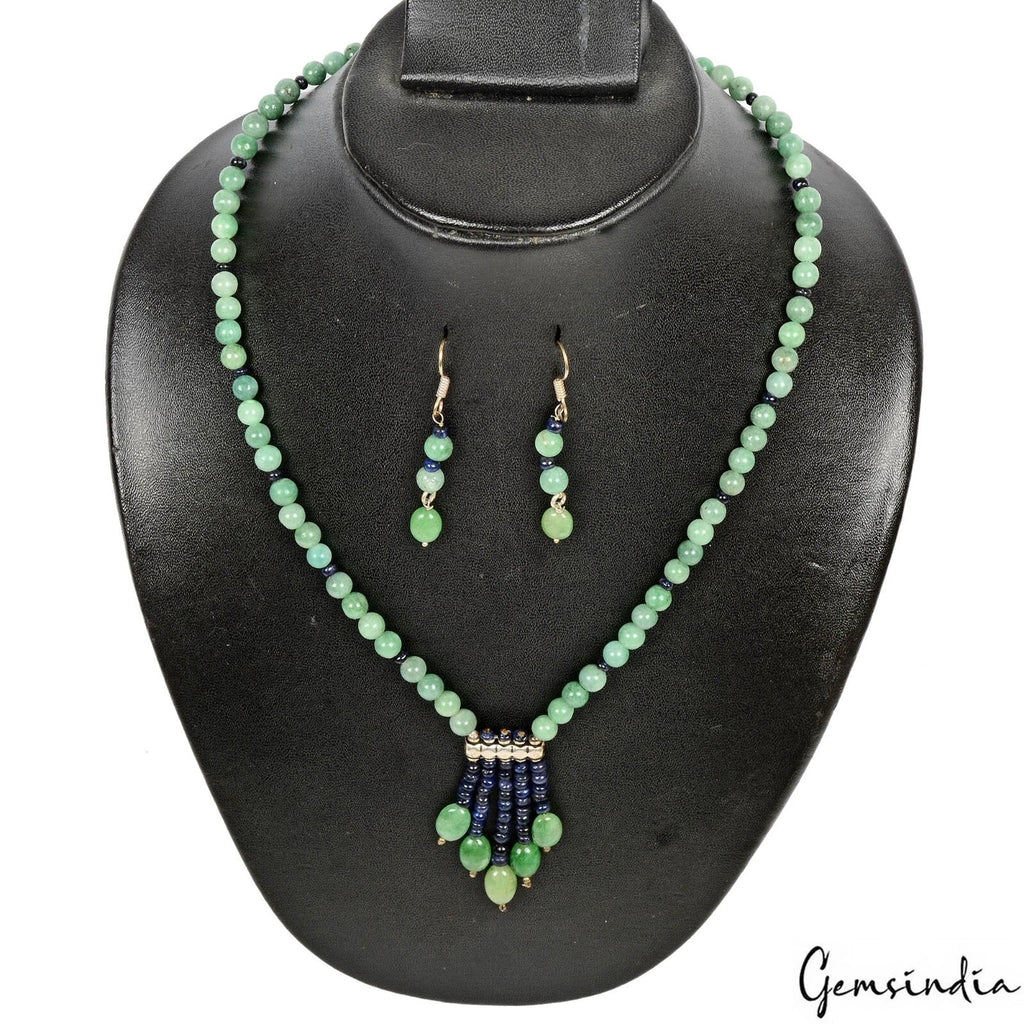 Emerald Jewelry — 18", 174.40 Ct, India
