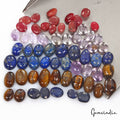 Amethyst Lot, Loose Gemstone, Multi-Color — 63 Pieces, 7mm to 14mm, 155.00 Ct