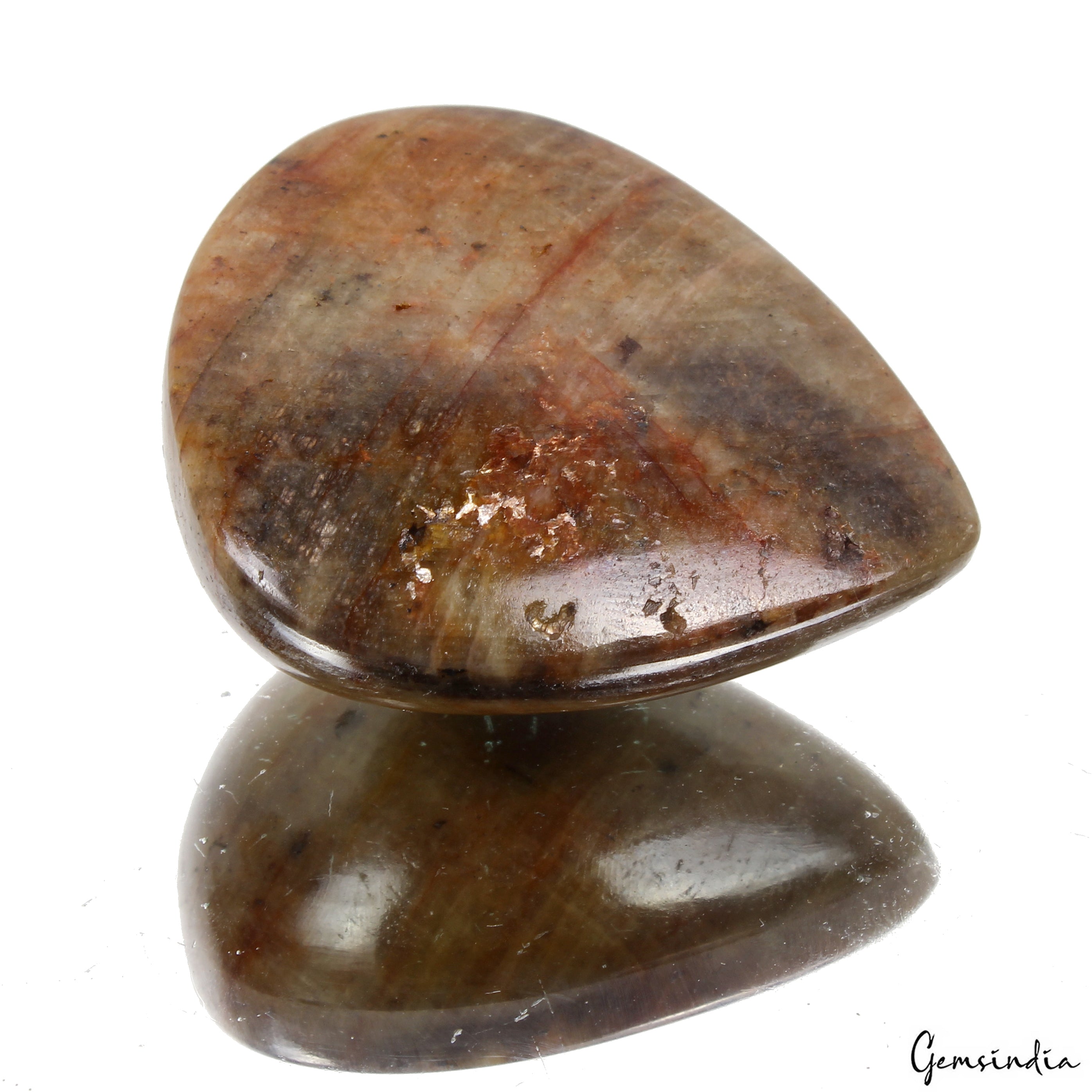 330 Ct Natural Untreated Brown Sapphire Pear Cab Earth Mined Huge Loose Gemstone