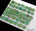Natural Green Emerald Mix Faceted 520 Ct Loose Wholesale Gemstone Lot 41 Pcs
