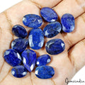 197.50 Ct Natural Royal Blue Sapphire Mix Cut Loose Ring Size Gemstones ~13 Pcs