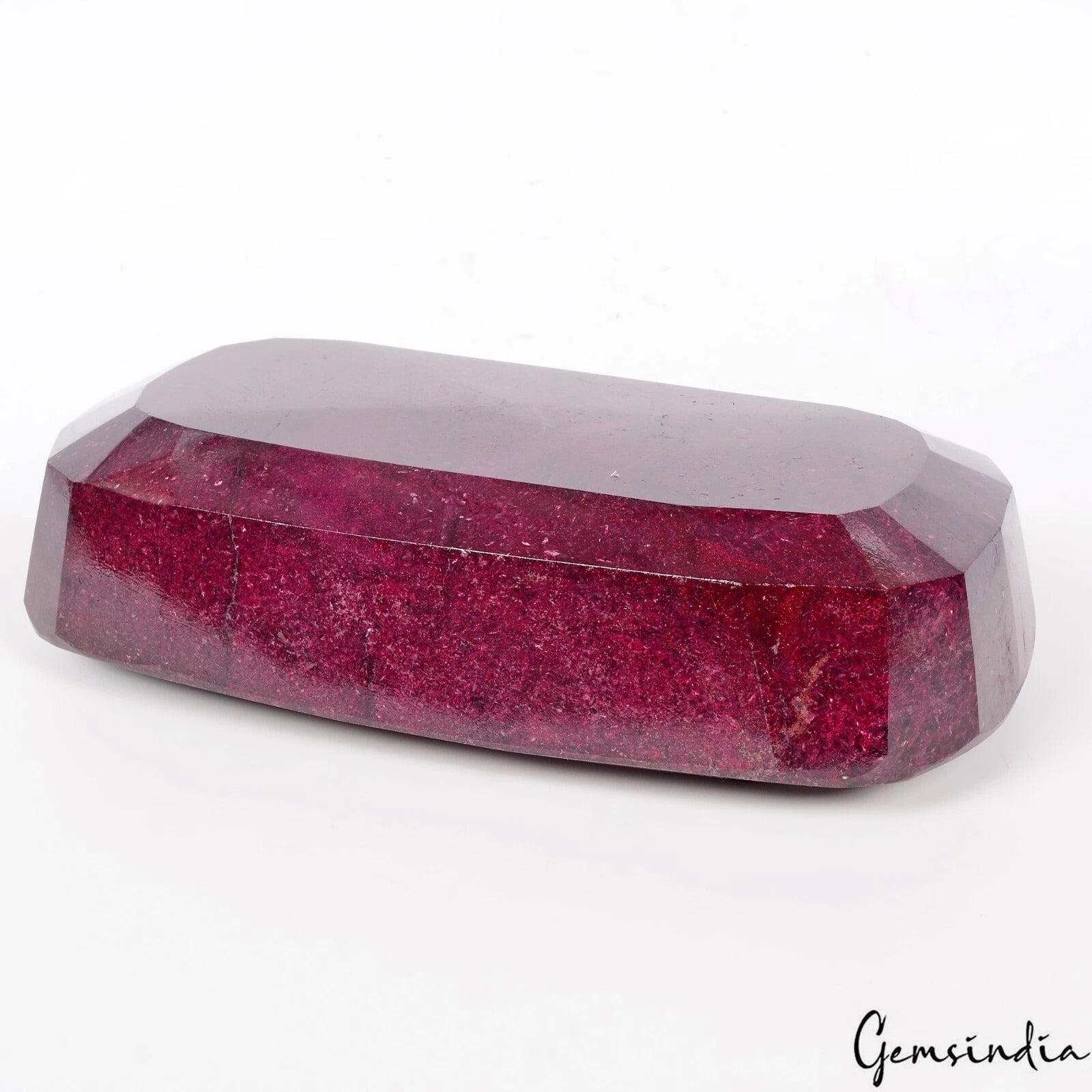 4.4 Kilo Natural Huge Red Ruby 8.75 in Oval Cut Earth Mined For Gallery Stone