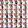 1330 Cts/36 Pcs Natural Untreated Multi Shine Labradorite Loose Wholesale Gems