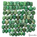 1040 Ct/75 Pcs Natural Brazilian Green Emerald Mixed Cab Loose Gems For Jewelry