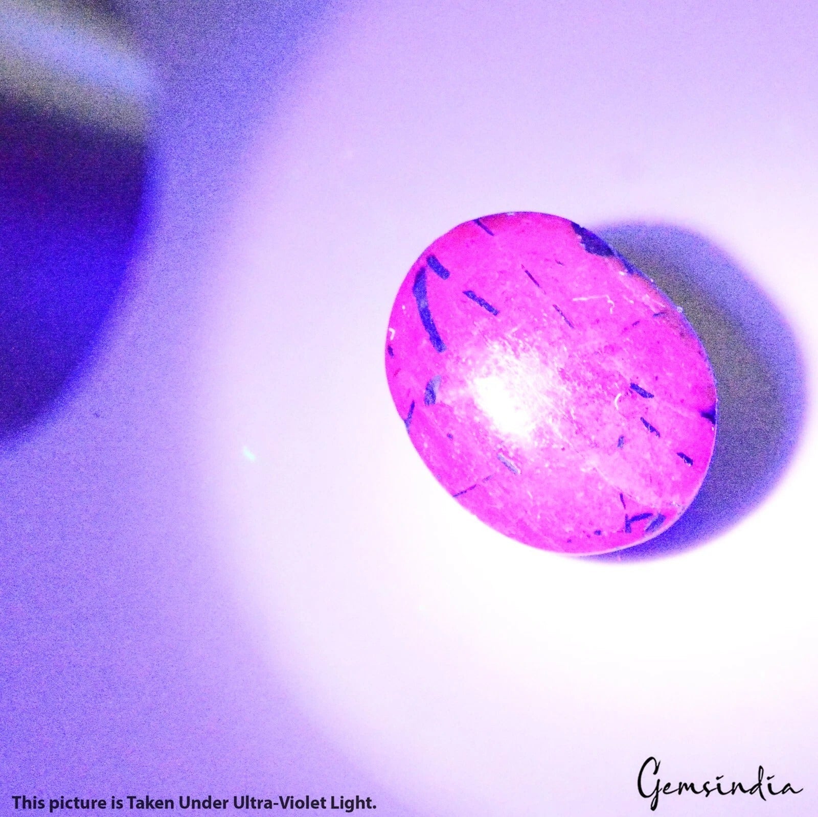 Certified 58.00 Ct Oval Cabochon Natural Red Star Ruby - Unheated, Gemstone