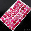 Super Wholesale 1150 Ct/54 Pc Natural Pink Onyx Mixed Cut Loose Gems Lot 15-28mm
