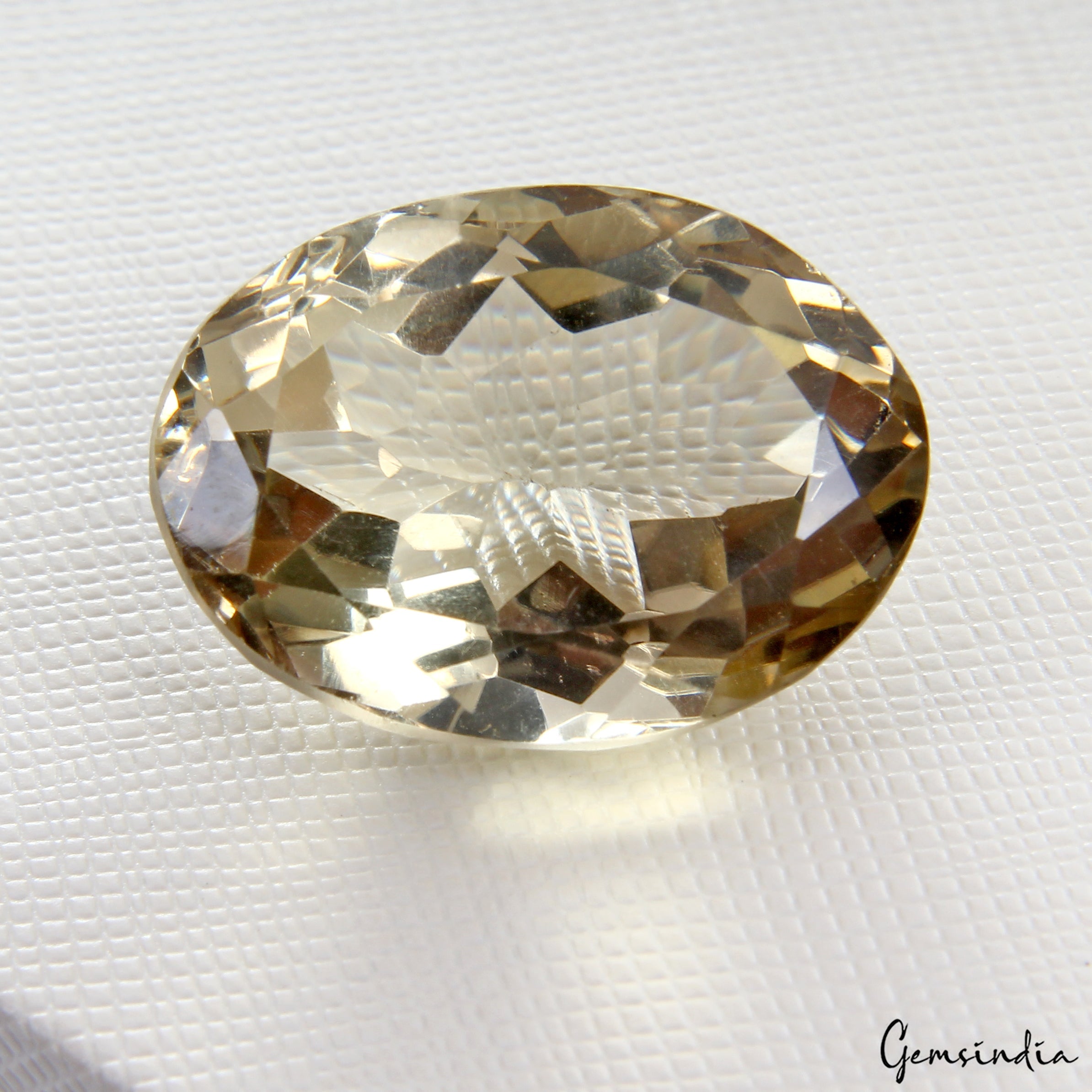 VVS 34.80Ct Natural Citrine Oval Cut Loose Untreated Brazil Gemstone For Jewelry