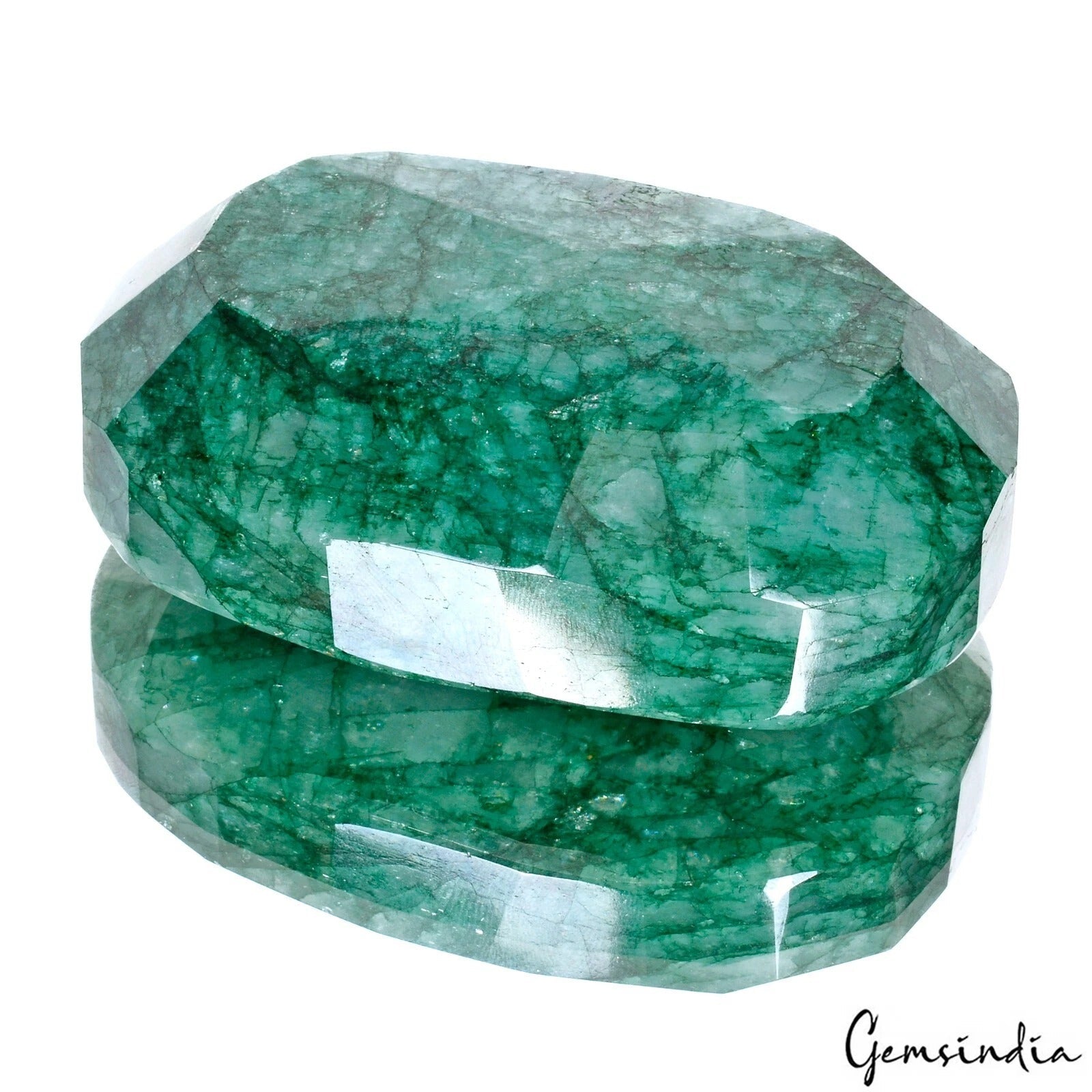 1280 Cts Natural Green Emerald Oval Cut Huge Earth Mined Museum Size Gemstone