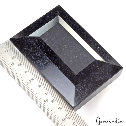 African Blue Sapphire Loose Gemstone, Color Enhanced — 98x68x47 mm, 3780 Ct, Africa
