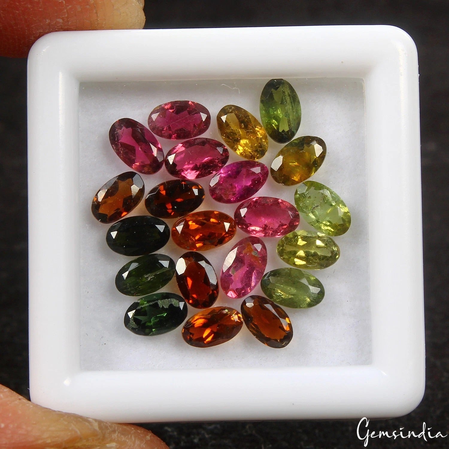 Tourmaline Loose Gemstone, Oval Cut Country of, Untreated — 5x3mm, 4.30 Ct, Mozambique