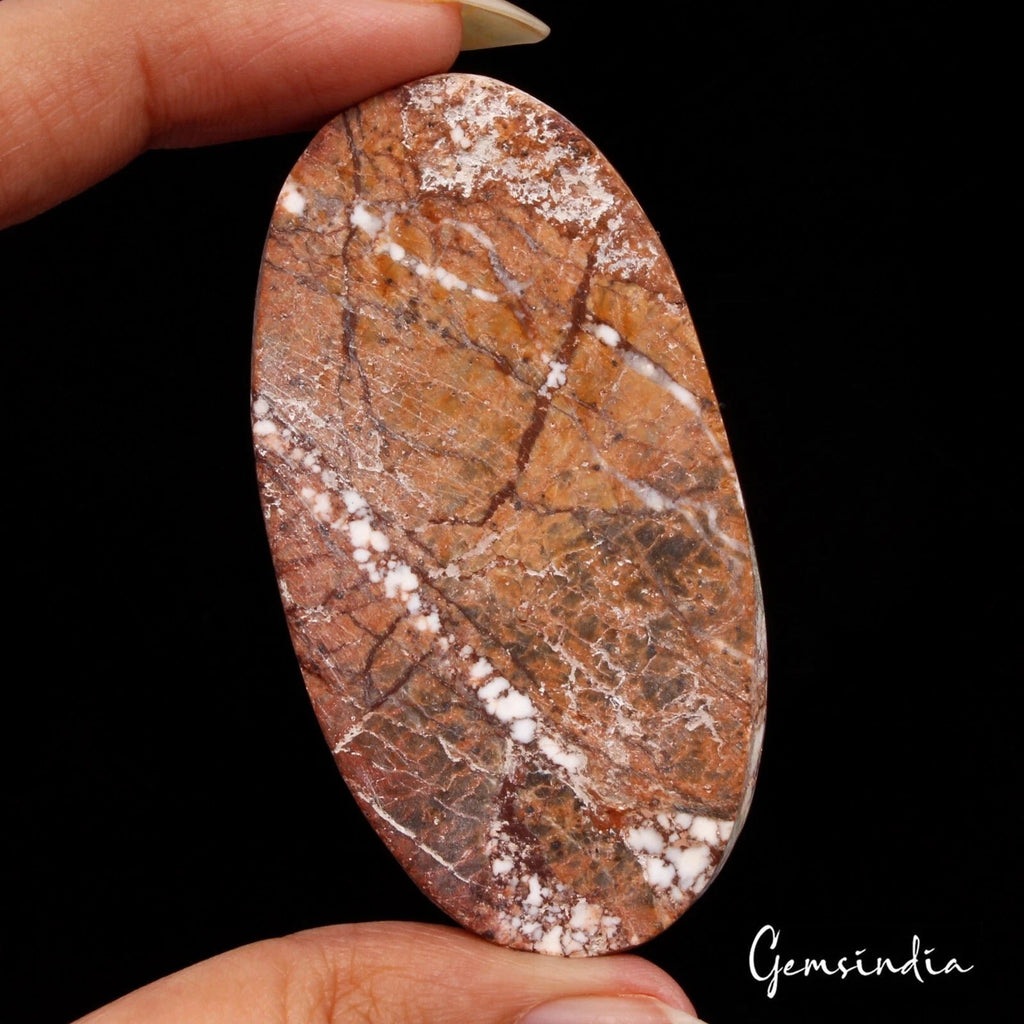155.85 Cts Natural Untreated USA Nevada White Buffalo Turquoise Oval Loose Gem