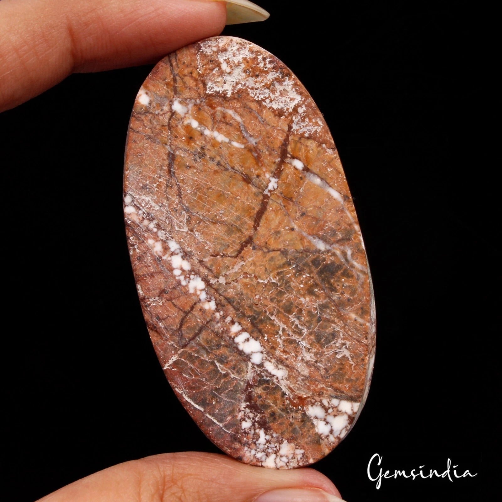 155.85 Cts Natural Untreated USA Nevada White Buffalo Turquoise Oval Loose Gem
