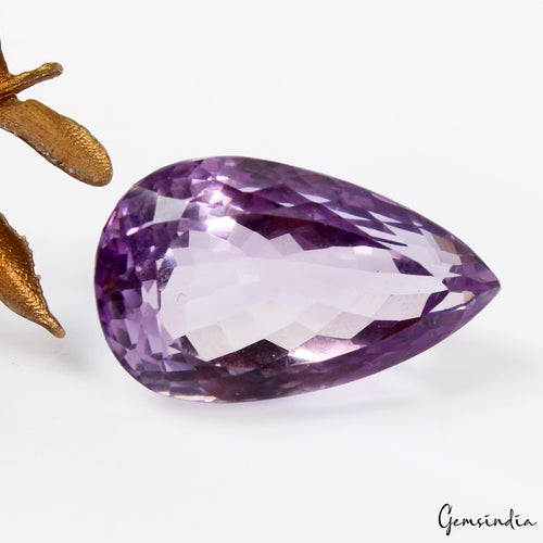 Amethyst Loose Gemstone, Untreated — 24x14x12mm, 29.40 Ct