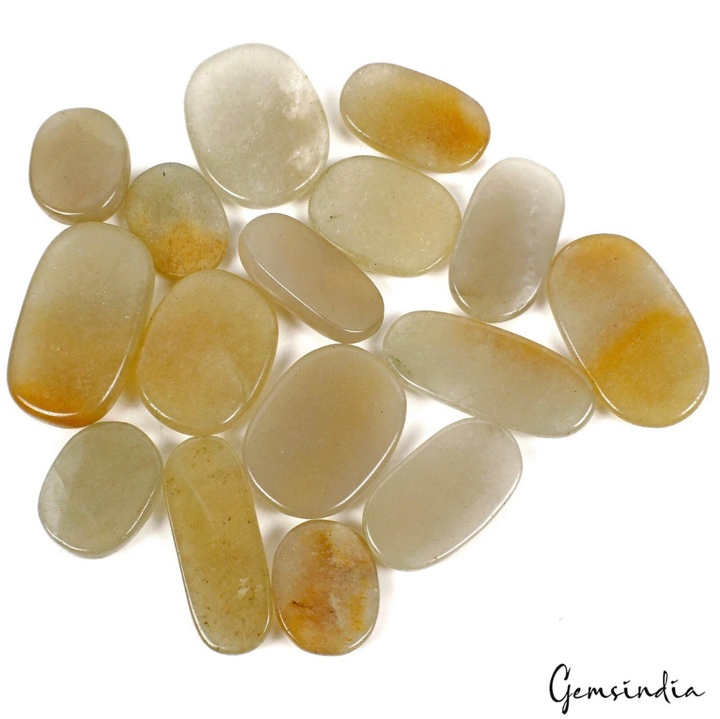 1050 Cts/16 Pcs Natural Untreated Aventurine Oval Cab Wholesale Loose Gems Lot