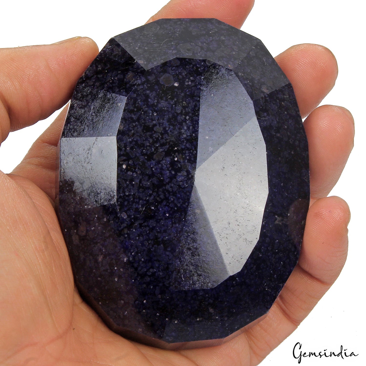 1780 Cts Natural Blue Sapphire Oval Faceted Museum Size Huge Madagascar Gemstone
