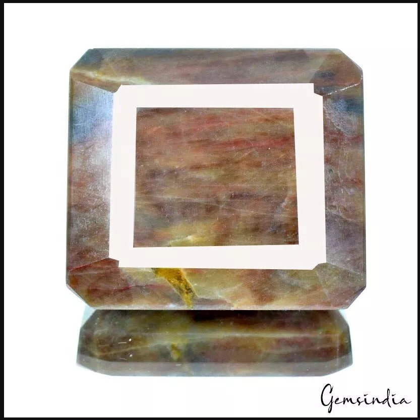 Sapphire Loose Gemstone, Untreated, Brown — 57 x 51 x 23mm, 1000 Ct, Madagascar