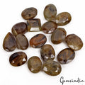 16 Pcs Natural Untreated Brown Sapphire Mixed Cut 11mm-16mm Loose Ring Size Gems