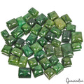 960 Ct/44 Pcs Natural Dark Green Emerald Baguette Cut Loose Gems Lot For Jewelry