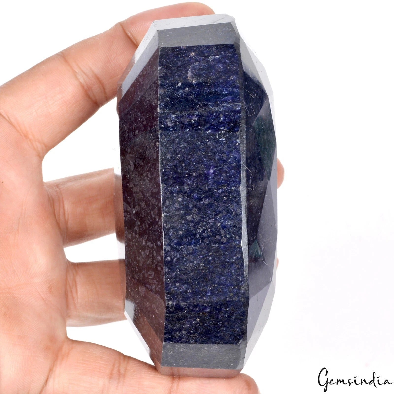 Museum Size 3500 Ct Natural Dark Blue Sapphire Oval Faceted Huge Earth mined Gem