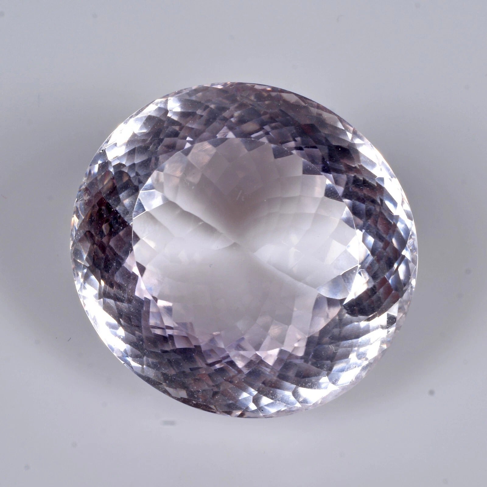 Amethyst Loose Gemstone, Uneven Round — 27x25x17 mm, 72.30 Ct