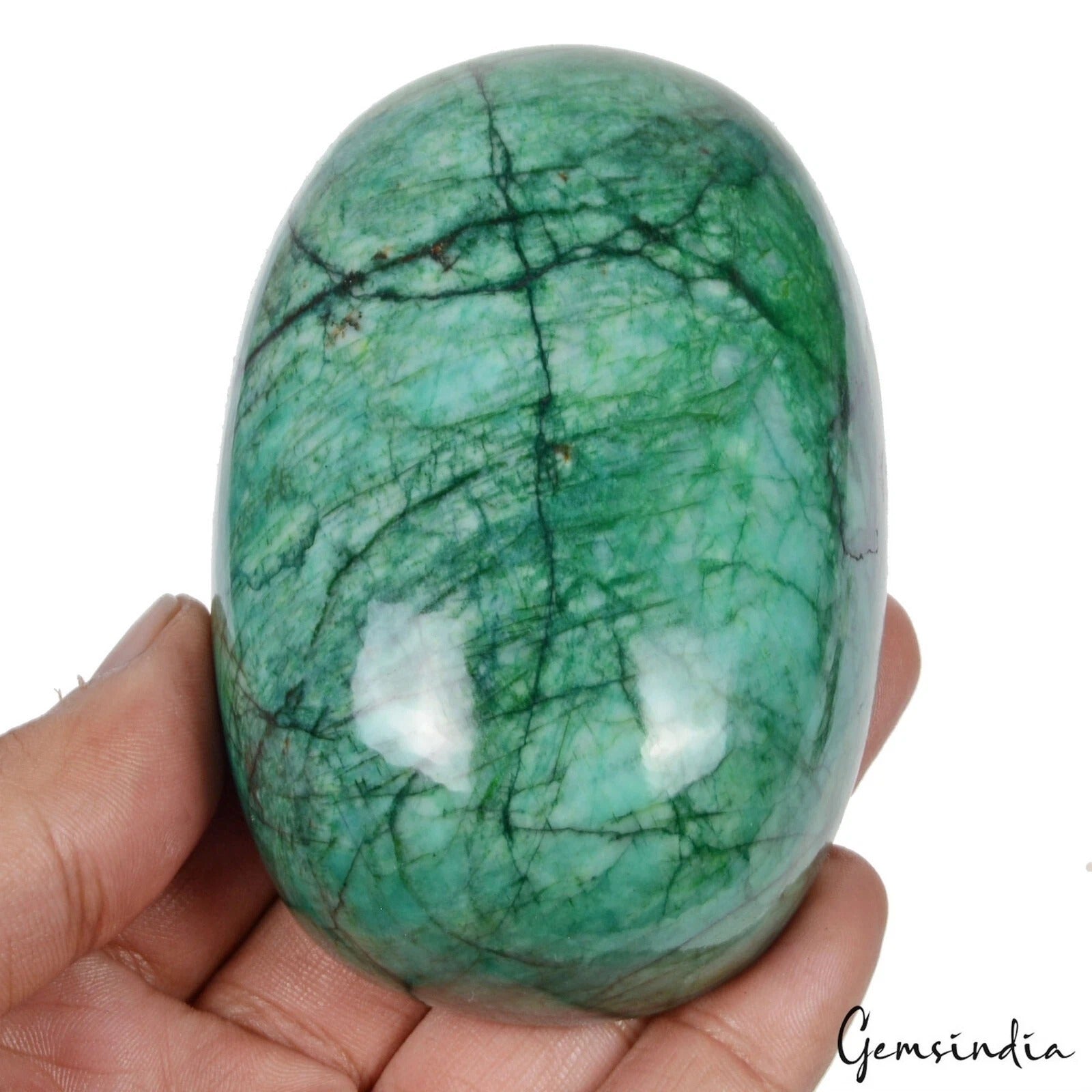 2050 Ct Natural Green Brazilian Emerald Oval Cab Earth Mined Loose Huge Size Gem