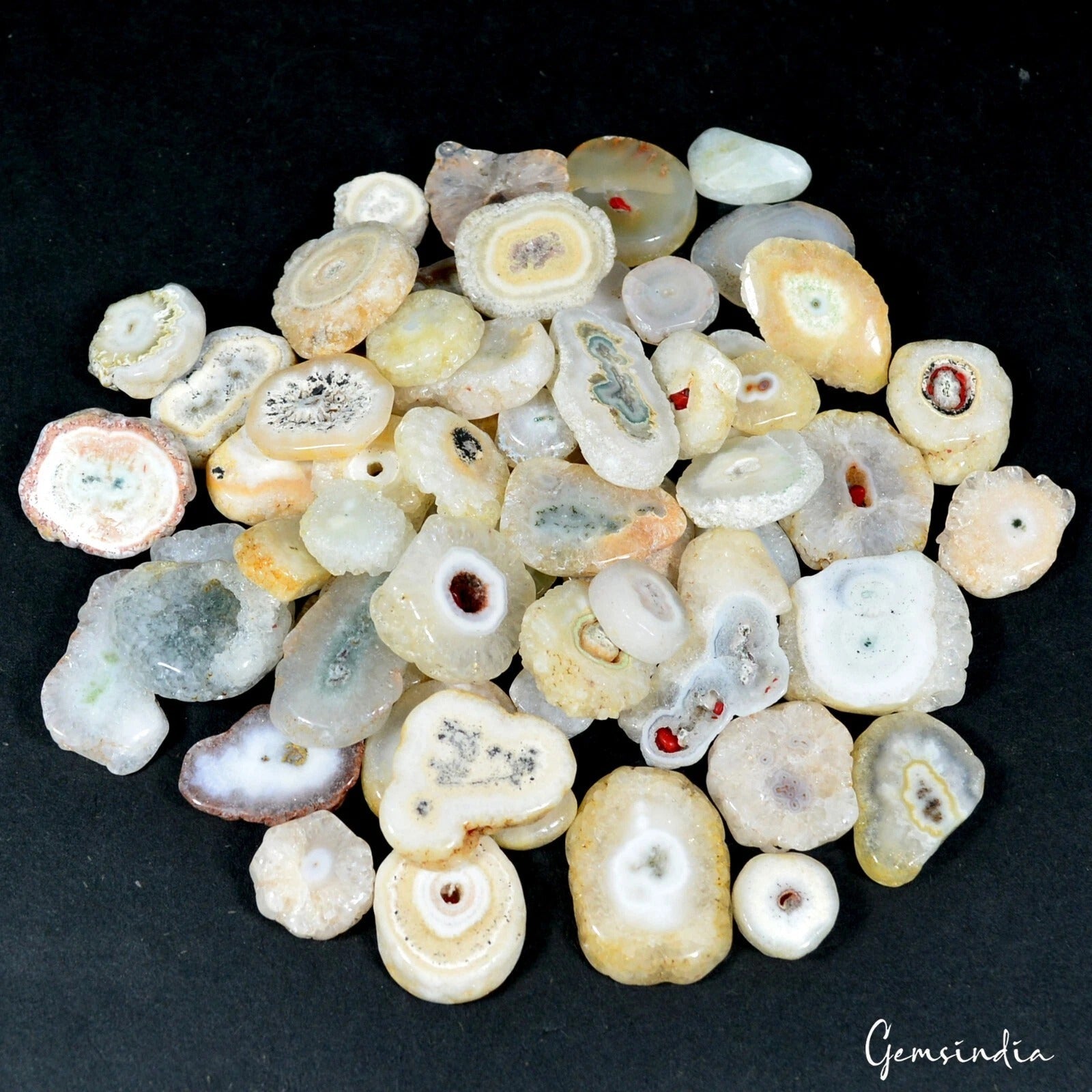 1000 Cts/58 Pcs Natural Untreated Solar Quartz Freeform Loose Wholesale Gems Lot