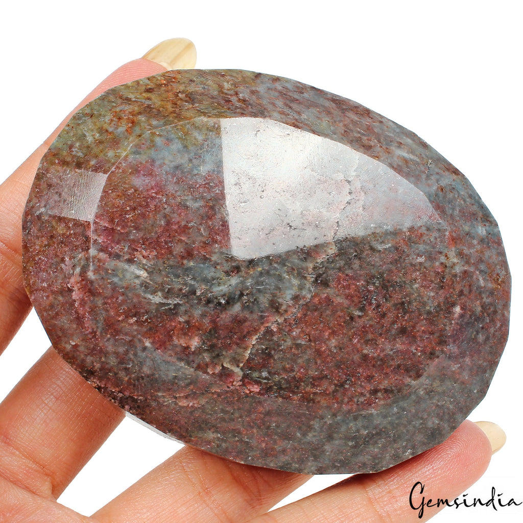 1430 Cts Natural Untreated Bi-Color Ruby Kyanite Oval Cut Earth Mined Gemstone