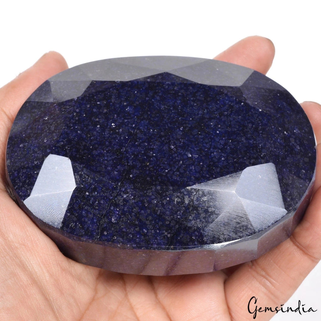 MUSEUM SIZE 2860 Ct Natural Blue Sapphire Oval Cut Loose Earth Mined Gemstone