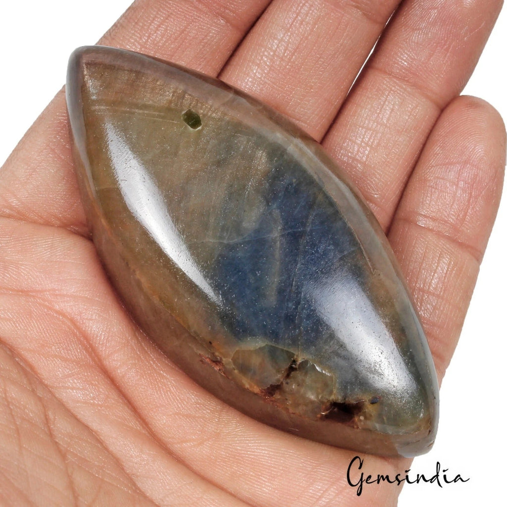 580 Ct Natural untreated Brown Blue Sapphire Marquise Cab Earth Mined Loose Gems