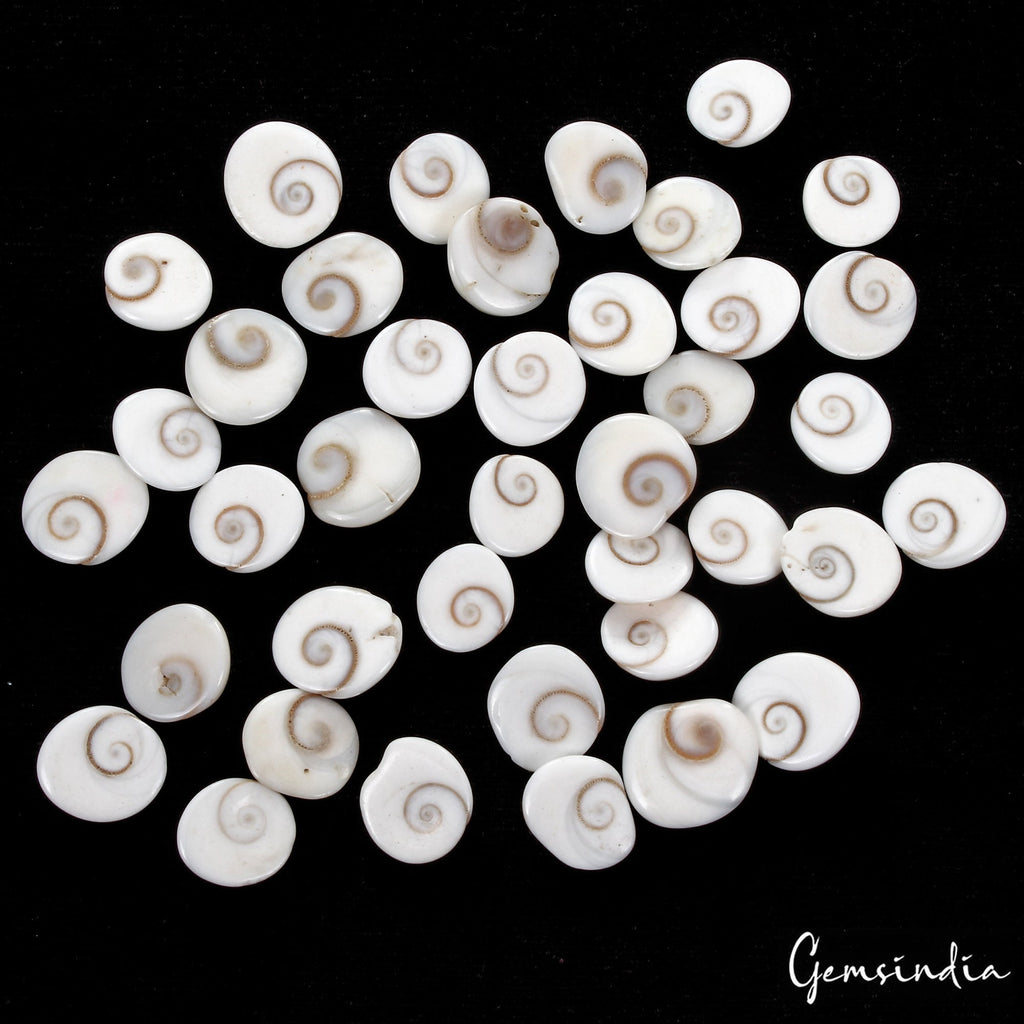 120 Cts/39 Pcs Natural Untreated Gomti Chakra Round Cab Loosb Loose Gems For Jew