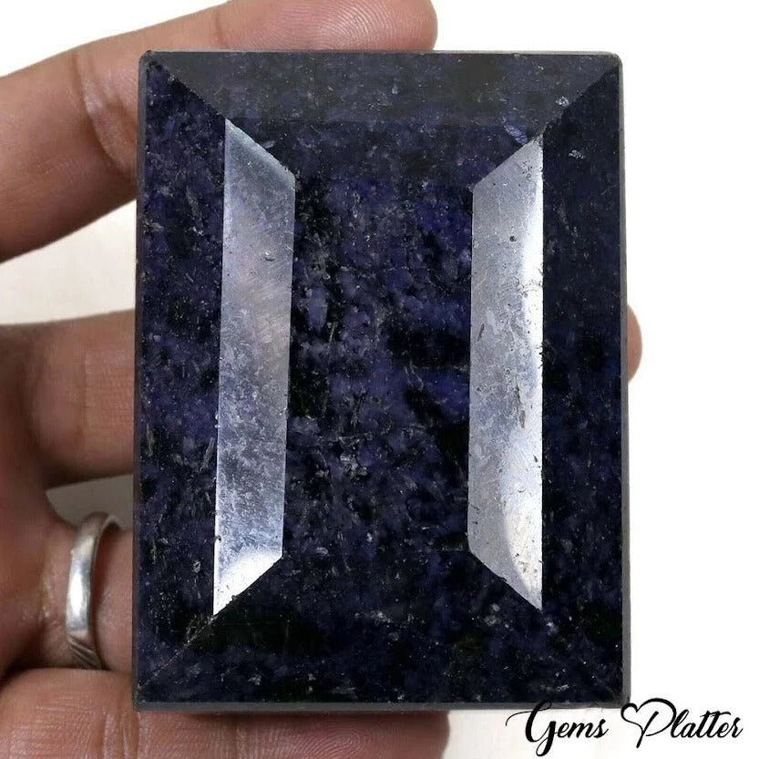 2260 Cts Natural African Dark Blue Sapphire Baguette Cut Earth Mined Loose Gem