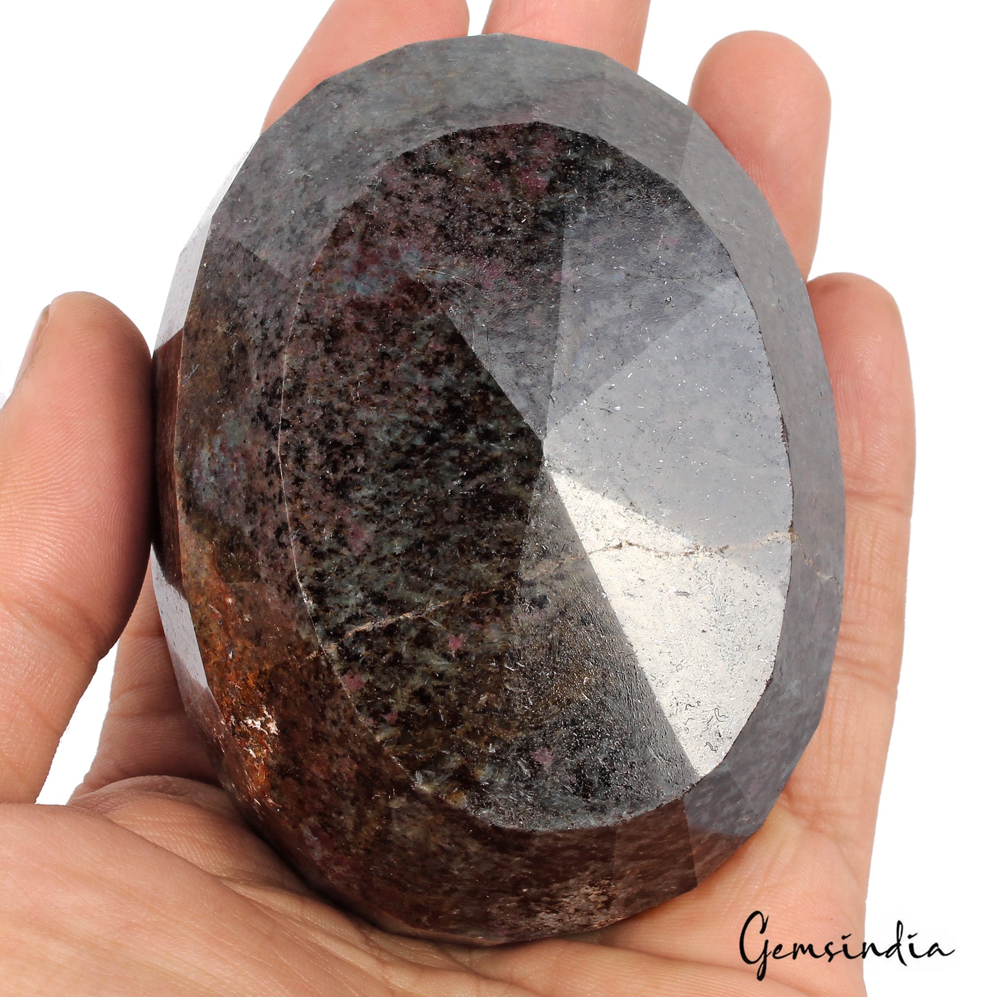 2900 Ct Natural Untreated Ruby Kyanite Oval Cut Faceted Earth Mined Loose Gems