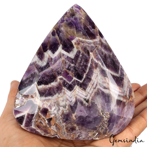 Amethyst Loose Gemstone — 4.8x4.5x2.4 inches, 5000 Ct (1 Kg), Brazil