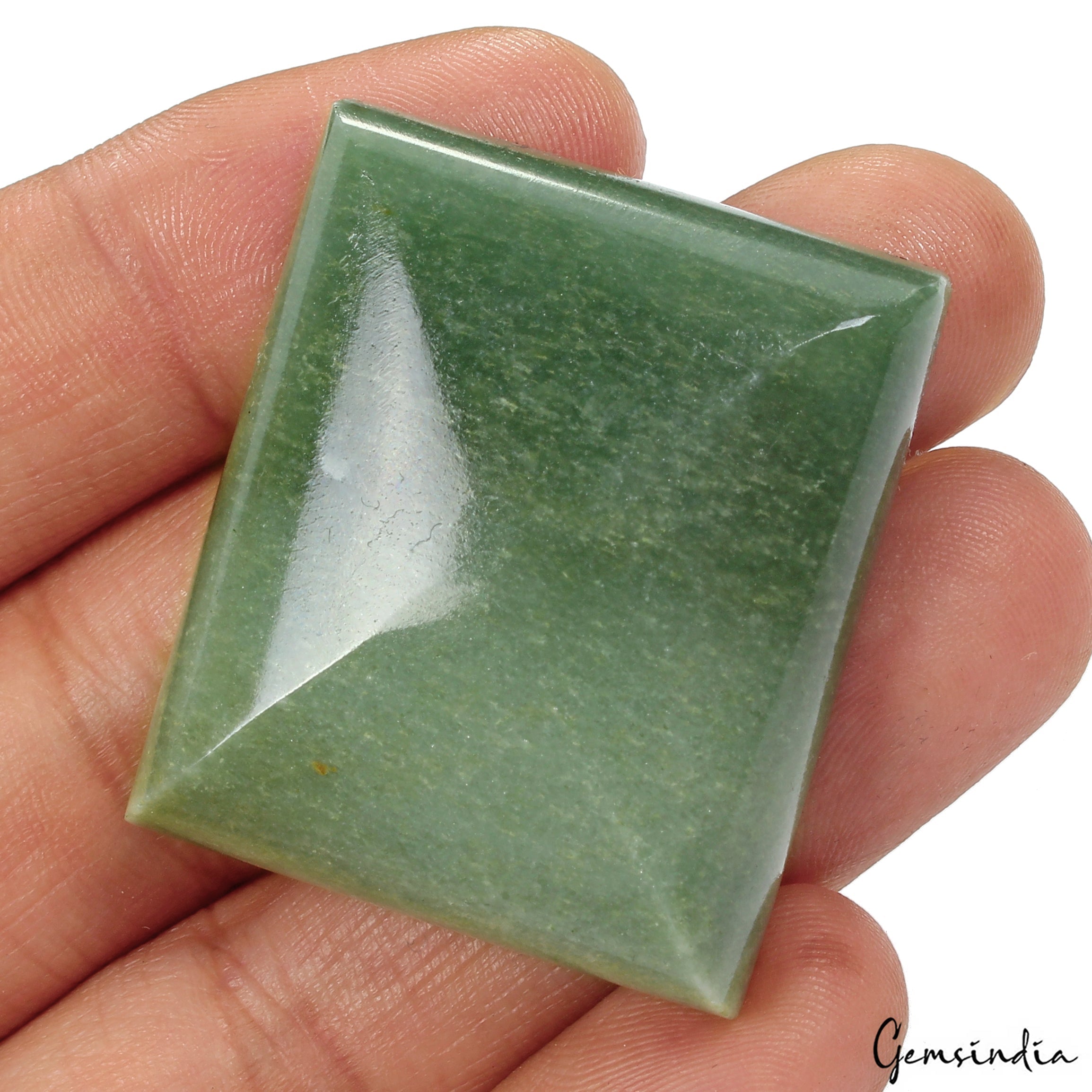 187Ct Natural Untreated Loose Green Jadeite Jade, Guatemala Gemstone for Jewelry