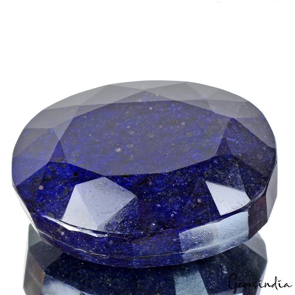 2940 Ct Natural Blue Sapphire Oval Faceted Museum Size Earth Mined Huge Gemstone