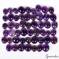 Amethyst Cabochon, Untreated, Purple — 8mm to 13mm, 163.80 Ct, Madagascar