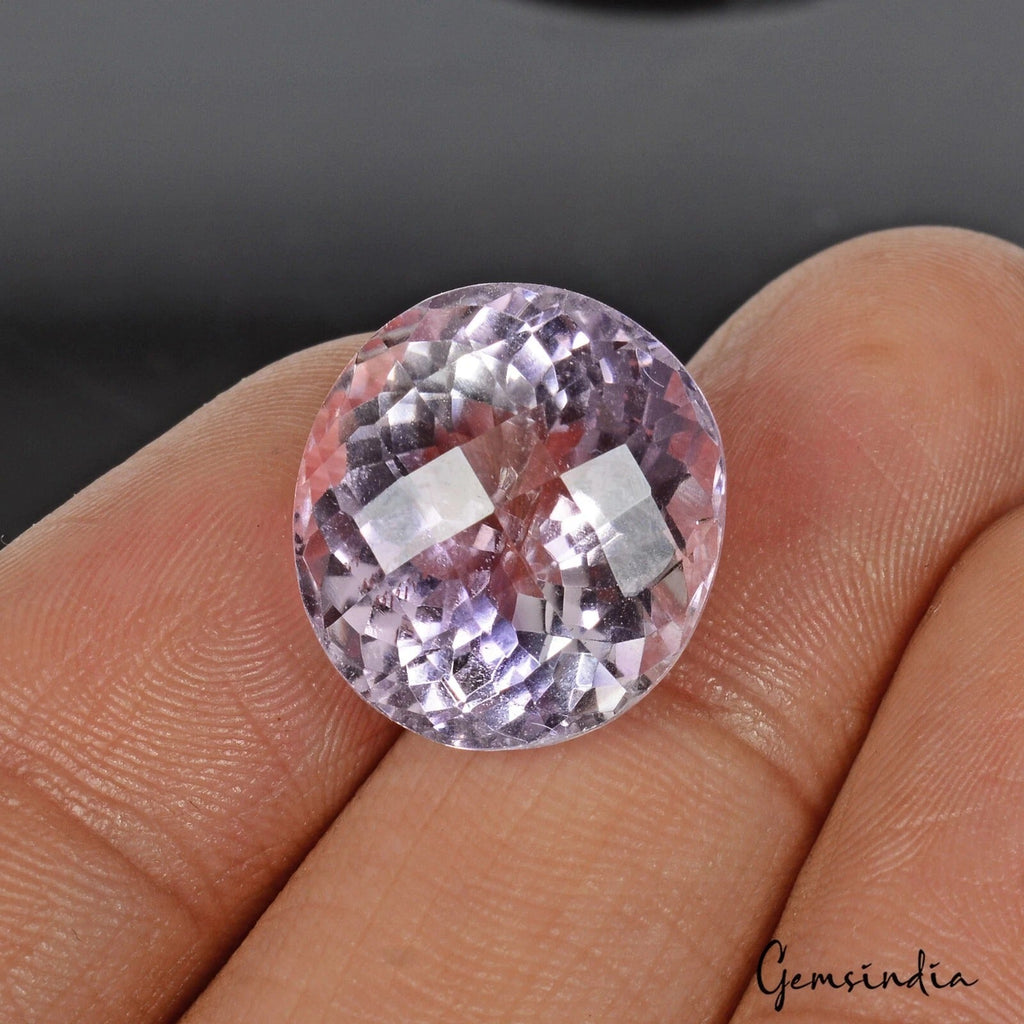 Natural Untreated Lavender Amethyst Oval Cut 15.60 Cts Gems For Making Jewelry