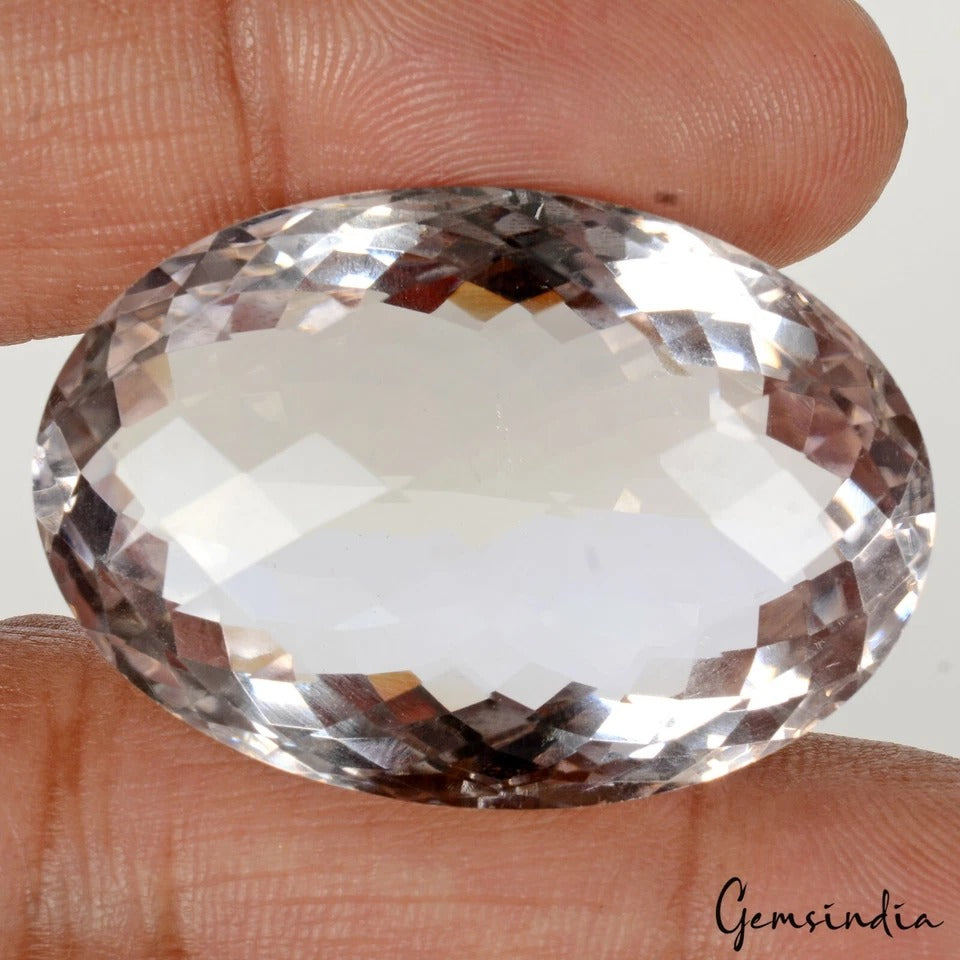Amethyst Loose Gemstone — 37x26x16 mm, 88.40 Ct