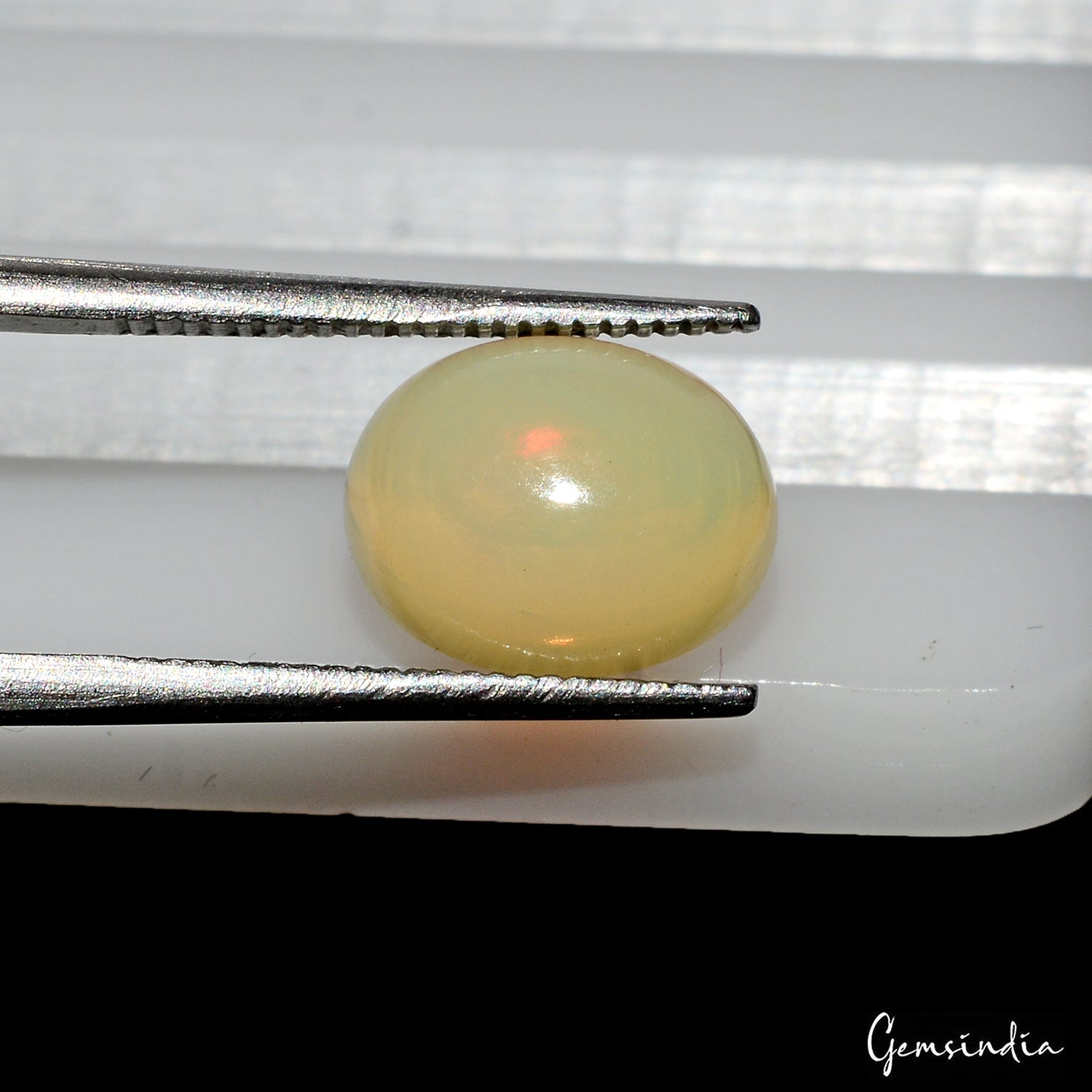 2.00 Ct Natural Untreated Multi Shine Opal Oval Cabochon Loose Gems For Jewelry