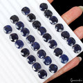 143.50Ct/30Pcs Natural Blue Sapphire Cushion Cut Calibrated 10mm Gem For Jewelry