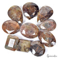 1700Ct Madagascar Natural Brown Sapphire 24-44mm Untreated Mix Cut Gemstones Lot